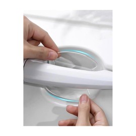 Kegiluh Daihatsu Move Canvas LA850S / LA860S / LA800S / LA810S Door Handle Protector Door Knob Scratch Resistant 8 Piece Transparent