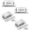Onarway Magnetic Door Catch 4 Pack 20 lbs Strength Stainless