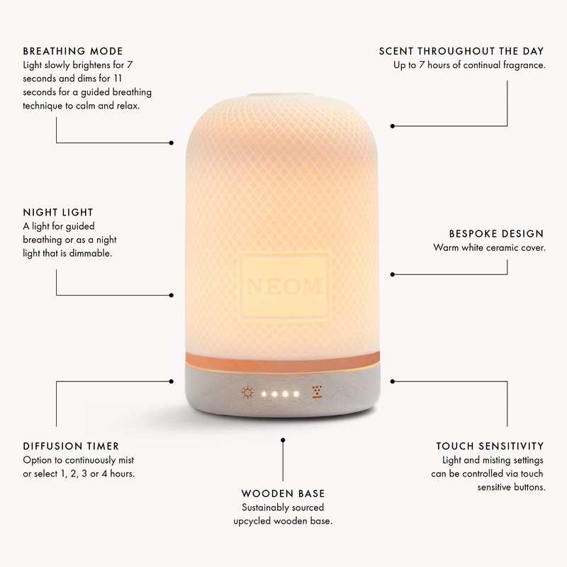 NEOM – Wellbeing Pod | Essential Oil Diffuser for Home