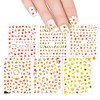 Winstonia 550+ Pcs Fall Autumn Nail Stickers for Easy Manicure