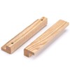 6 Pack Solid Wooden Cabinet Handles Cupboard Drawer Pull 128mm