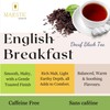 Majestic Tea_ DECAF ENGLISH BREAKFAST | English Classic| Black Tea
