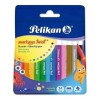 Pelikan 10 Paq. Plumones Pelikan 12 Piezas Markana Twist Plumines