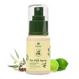 PE4U Natural Spray for Dogs & Cats - Itch Relief & Skin Soothing Spray with Eucalyptus Lemon Oil - Safe for Sensitive Skin, Reduces Irritation, Neutralizes Odor, and Protects Skin - 1.69 Fl Oz