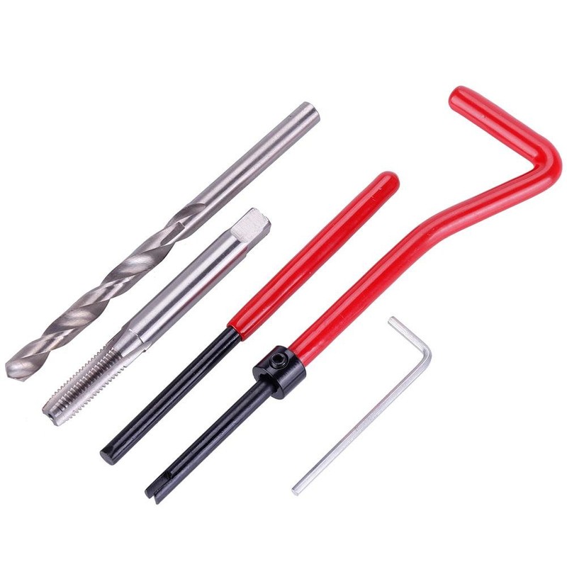 Teabelle 30pcs M6 Metric Thread Repair Insert Coil Helicoil for