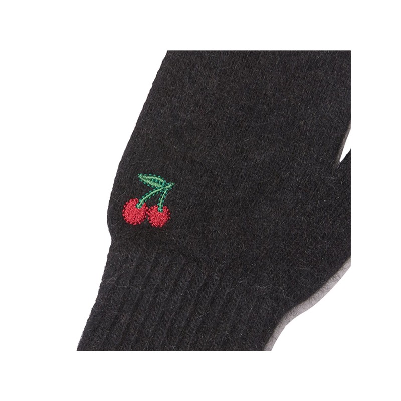 Kirsh Kirsh X Pitu Knit Hand-Made Gloves [Black]