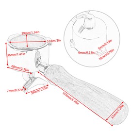 For Delonghi Dedica EC680, EC685 51mm Coffee Portafilter For Delonghi EC680 EC685 SMEG ECF01 Filter Double Spouts