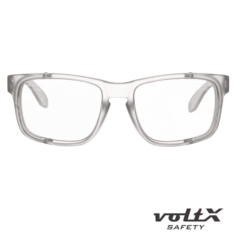 voltX 'CRYSTAL' Safety Readers Magnified Reading Safety Glasses