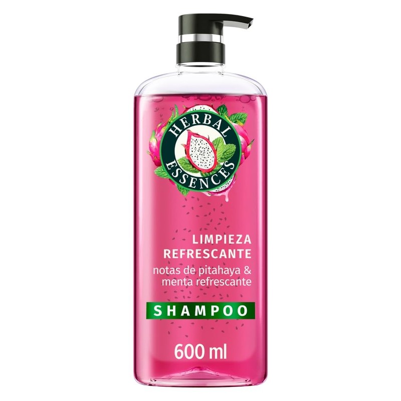 Herbal Essences Shampoo Limpieza Refrescante 600 ml