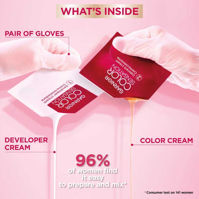 Garnier Color Sensation Color Retouch, Demi Permanent Hair Dye for