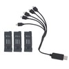 1200mah Lithium Battery Black Strong Protection 3.7V High Conversion for