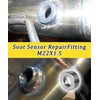 2Pcs M22 x 1.5 Soot Sensor Repair Fitting(Stainless Material) Compatible