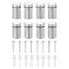 sourcing map 8 Pcs Standoff Screws, 3/4" x 1.18" Stainless
