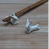 Tableware East Chopsticks Rest Cute Rabbit Cute Rabbit Ceramic Chopsticks