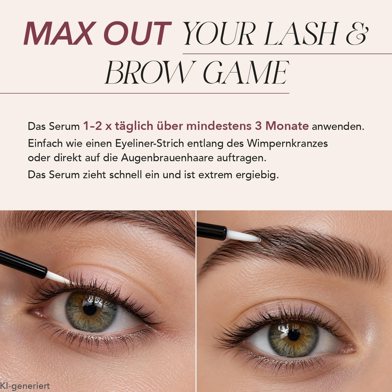 trucosmetics LASH & BROW PEPTIDE SERUM - Eyebrow & Eyelash