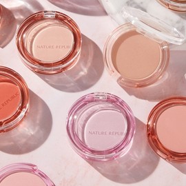 Nature Republic By Flower Blusher - Choose 1 of 10 - 08 Peachy Coral / 네이처리퍼블릭 바이플라워 블러셔 10종 택 1 - 08 코랄이 피치해