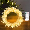 PCORES Fairy Lights Plug in, 6M 200LED Firecracker String Lights