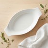 jinsongdafa 5 x 8 Inch Ceramic Oval Au Gratin Baking