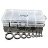 Eacam 75pcs Various Sizes Fishing Rod Guide Tip Fishing Line