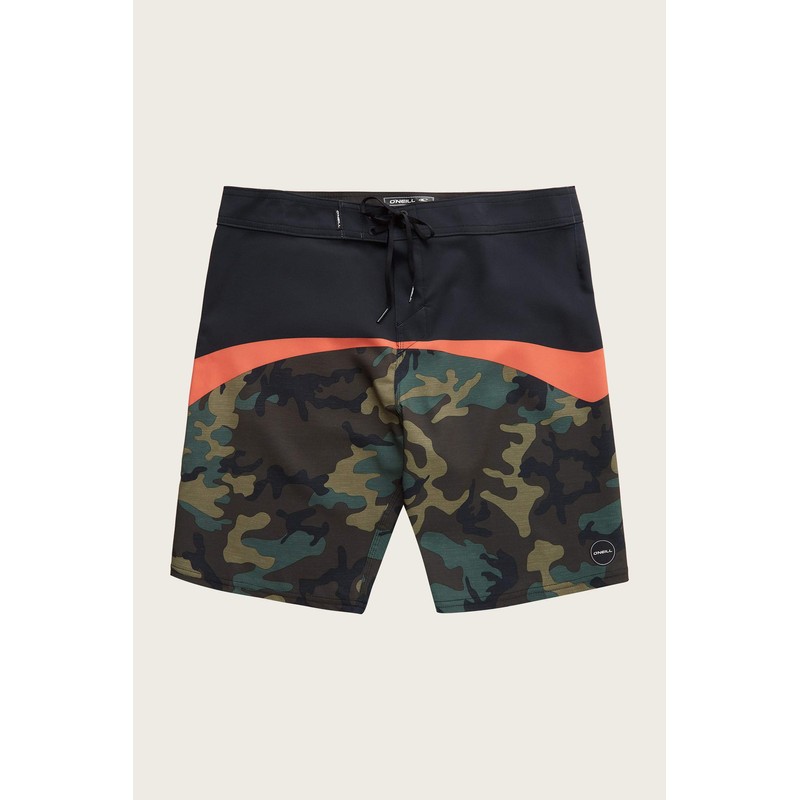 O'NEILL - Bañador Hyperfreak para hombre, camuflaje, 29, Camo |