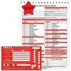 30 Pack Annual Vehicle Inspection Report Form & Red FMCSA