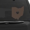 The Decal Guru 1554-CAR-01-BRO Car, Window, Sticker, 8" H X