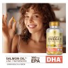 Omega 3 Salmon 90 Cápsulas Epa-dha Premium Naturelab® Sabor Sin