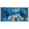 Renata 361 SR721W Batteries - 1.55V Silver Oxide 361 Watch