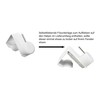 dekondo 2 x Window Hooks / Decorative Hooks for Curtain