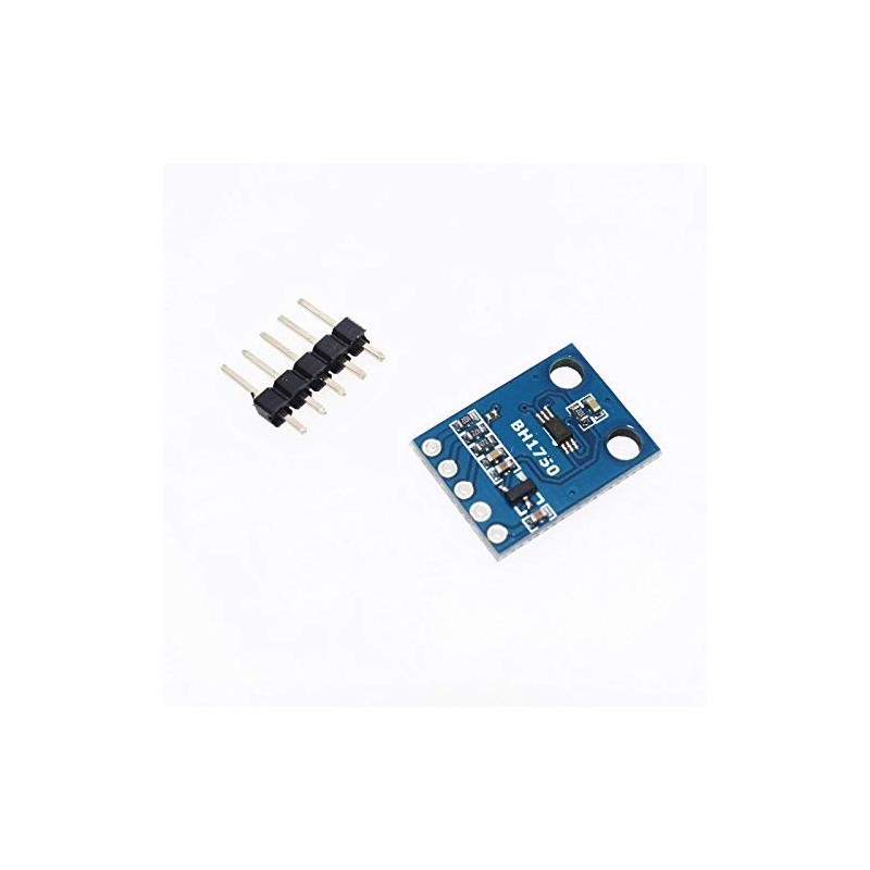 TECNOIOT 2pcs GY-302 BH1750 BH1750FVI Light Intensity Illumination Module |