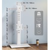 Dual Monitor Stand - Vertical Stack Screen Free-Standing Monitor Riser