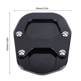 Motorcycle Side Stand Plate Dress Up Parts Side Stand Extension Pad Aluminum Alloy Fit CT125 Hunter Cab JA65) 2023-2024 Trail 125) JA65) 2023-2024