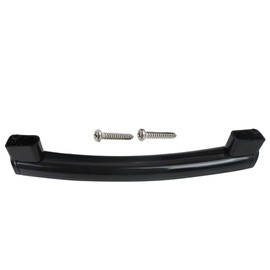 WB15X10278 (AP5790517) Microwave Door Handle Replacement for GE/Hotpoint Microwave JVM3160RF2SS, JVM3160RF3SS, Replaces 261300714902, 3025557, PS8754175 –Black by YTXXDEUS