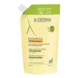 A-DERMA Exomega Control Shower Oil Refill Pack 500 ml Shower Gel