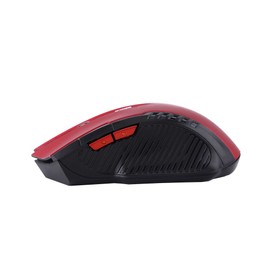 Wireless Optical Gaming Mouse for PC- 800dpi/1200DPI Adjustable, Wireless Game Mouse 2.4Ghz Game Mouse with 6 Keys, No Code Needed, Plug-and-Play (Red)