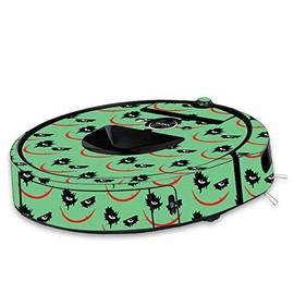 MightySkins Skin Compatible with iRobot Roomba i7 Robot Vacuum - Why So Serious | Protective, Durable, and Unique Vinyl Decal wrap Cover | Easy to Apply, Remove, and Change Styles | Made in The USA