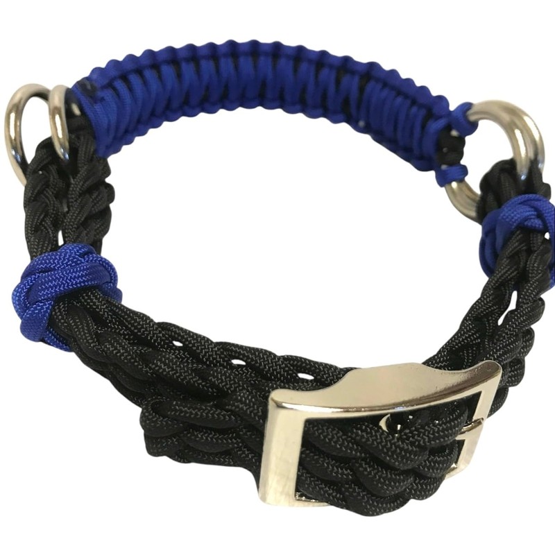 electric blue side pull hackamore bitless bridle attachment horse tack