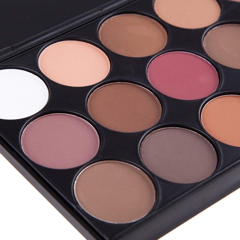 JasCherry 15 Colours Shimmer Eyeshadow Makeup Palettes - Sleek Powder