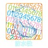 Large Number Stickers Set of 3 Waterproof Number Stickers Large