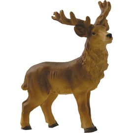 FADEDA Deer/Height: 10 cm/Hand-Painted/Detailed Nativity Scene Figures - Christmas Table Decoration Nativity Accessories