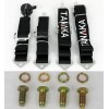 TANAKA BLACK 4 POINT CAMLOCK QUICK RELEASE RACING SEAT BELT