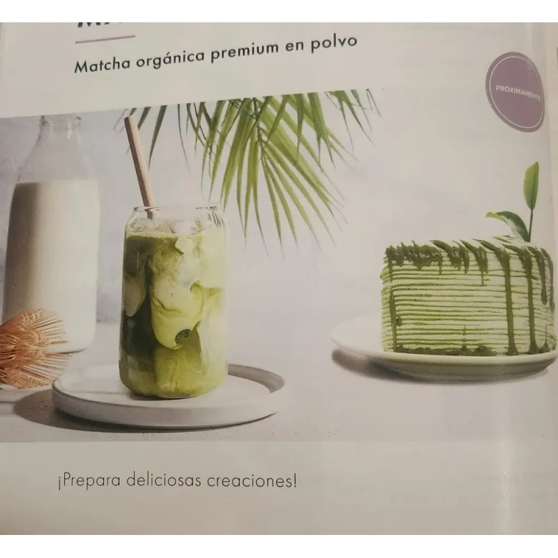Matcha Orgánica Premium En Polvo Farmasi Nutriplus