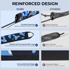 KastKing MeshGuard Camo Fishing Rod Sleeves, Spinning, Blue Camo 4