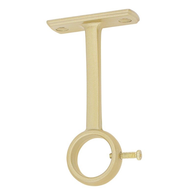 HOJLKLD Ceiling-Mount Curtain Rod Brackets, Heavy Duty Ceiling and Wall