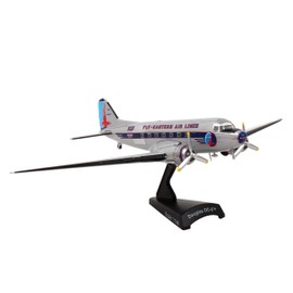Daron Postage Stamp Eastern DC-3 1/144, Metal, Silver