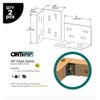 Ozco Building Products 56615 Flush Inside 90-degree Plate Connector (2
