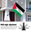 yotutun Adjustable Flag Pole Holder with Screws Wall Mounting Flag