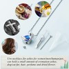 Imrsanl Heart Urn Necklace for Ashes for Women Girl Cremation