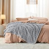 Bedsure Fleece Throw Blanket for Sofa - Soft Cosy Checkered