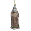 Kurt Adler 5-1/2-Inch Noble Gems Glass Big Ben Ornament for